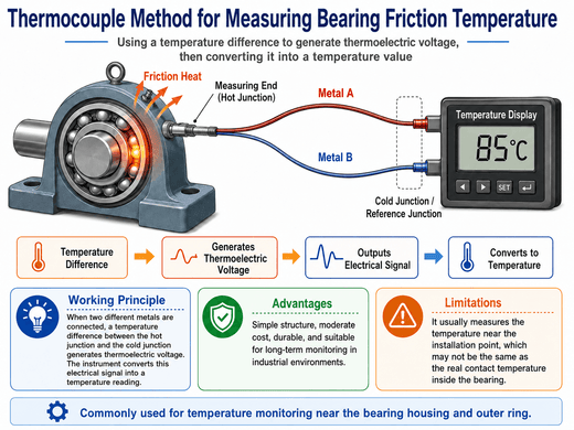 Bearing Friction Temperature Measurement Methods