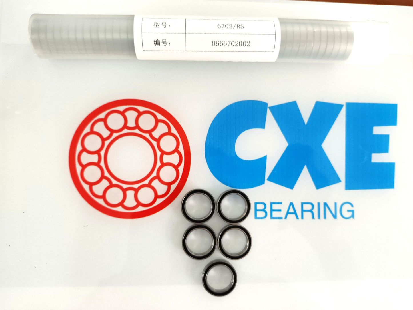 6702-2RS Ball Bearing 15x21x4 Shielded