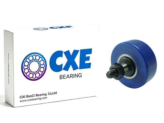 Resin-Coated Cylindrical Cam Follower Bearing CF3-10-18 | 18mm ID, M3 Thread | CXE