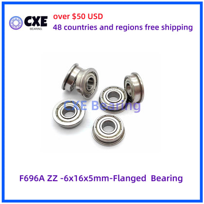 F696A ZZ -6x16x5mm-Flanged  Bearing