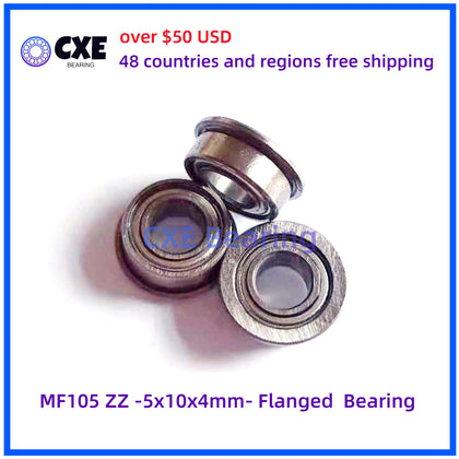 MF105 ZZ – 5x10x4mm Flanged Ball Bearing | CXE Bearing