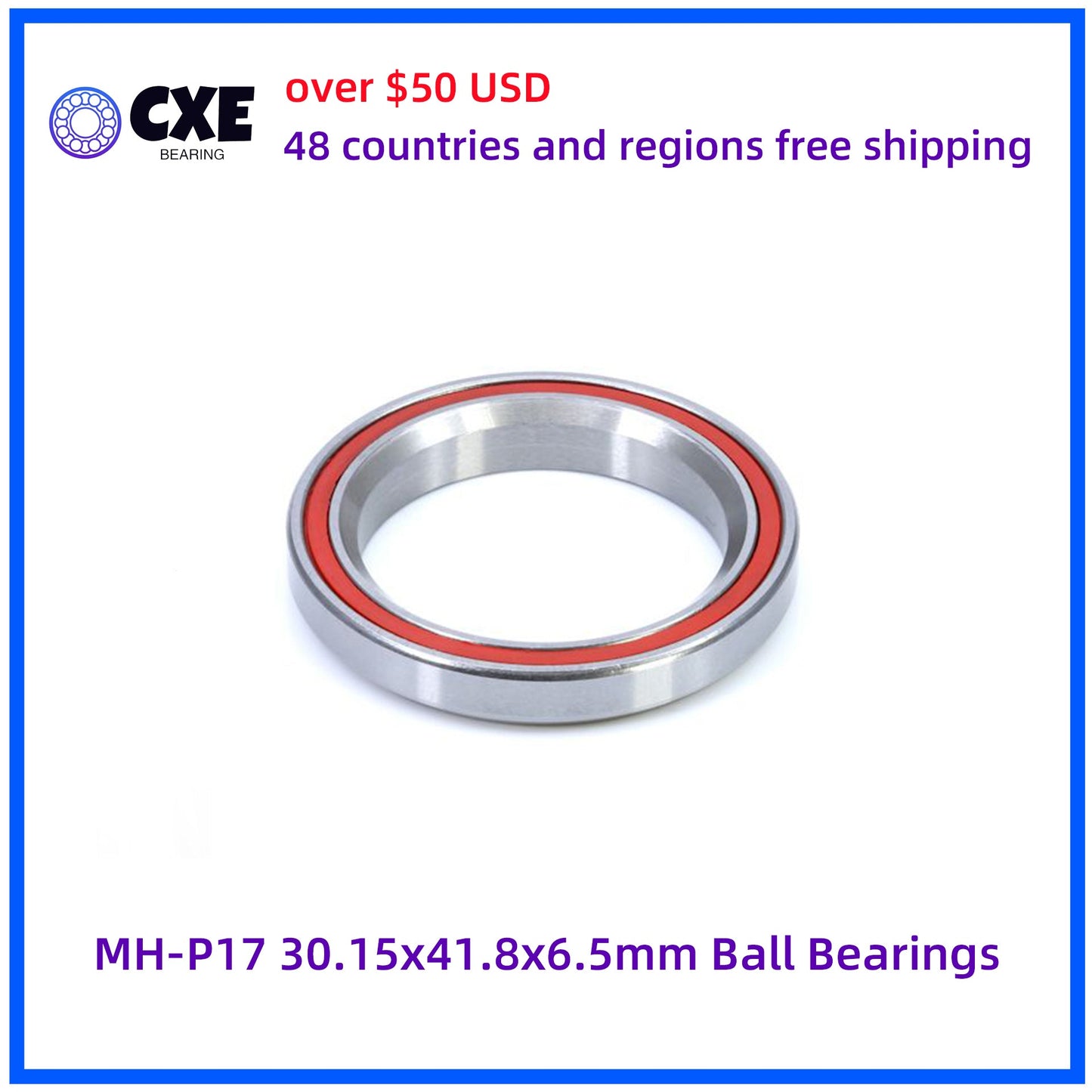 Vòng bi cầu MH-P17 30.15x41.8x6.5mm