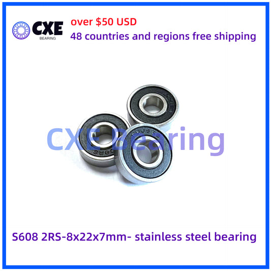 S608 2RS-8x22x7mm - Vòng bi thép không gỉ