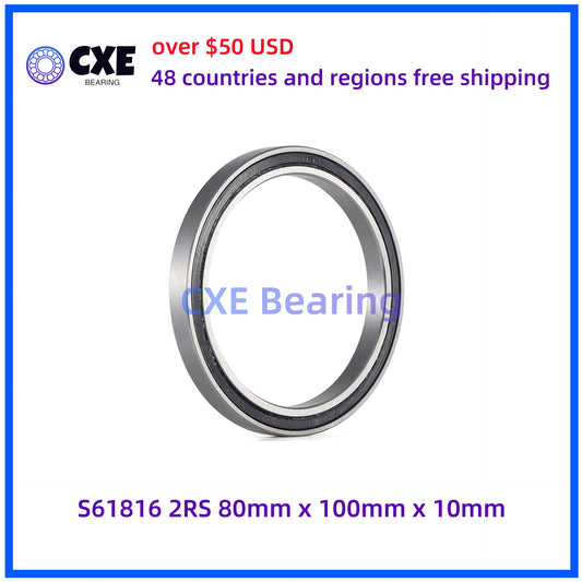Vòng đực trượt S61816-2RS 80mm*100mm*10mm Thép không gỉ