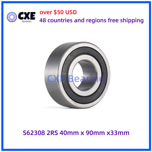 S62308-2RS 40mm*90mm*33mm Vòng bi thép không gỉ