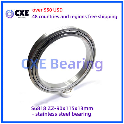 S61818-ZZ 90mm*115mm*13mm Vòng bi thép không gỉ