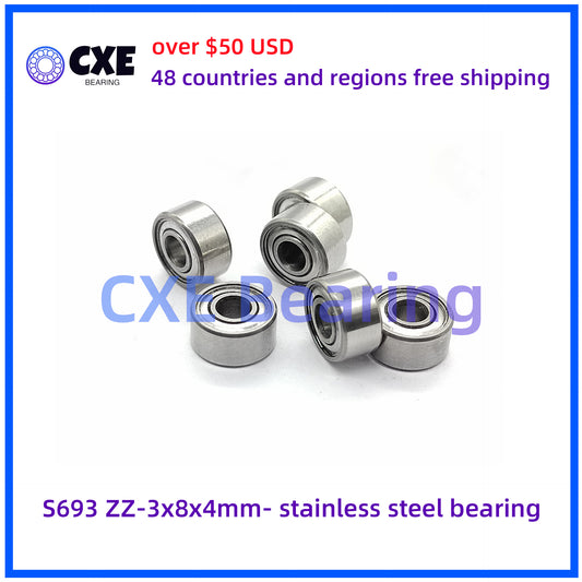 S693 ZZ-3x8x4mm- stainless steel bearing