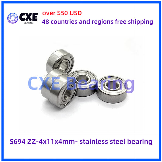 S694 ZZ-4x11x4mm- stainless steel bearing